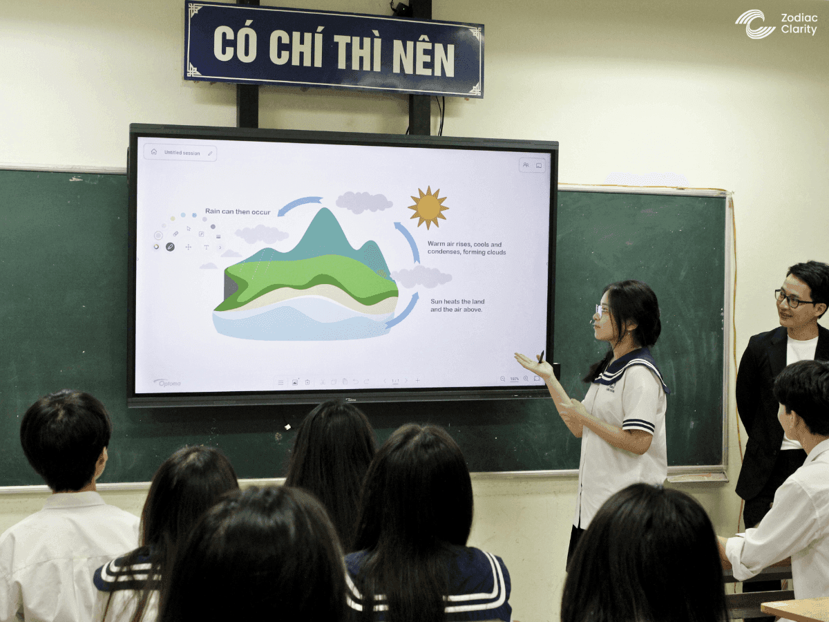 Dự án lắp đặt 125 phòng học thông minh và phòng họp tại trường THCS & THPT Lương Thế Vinh